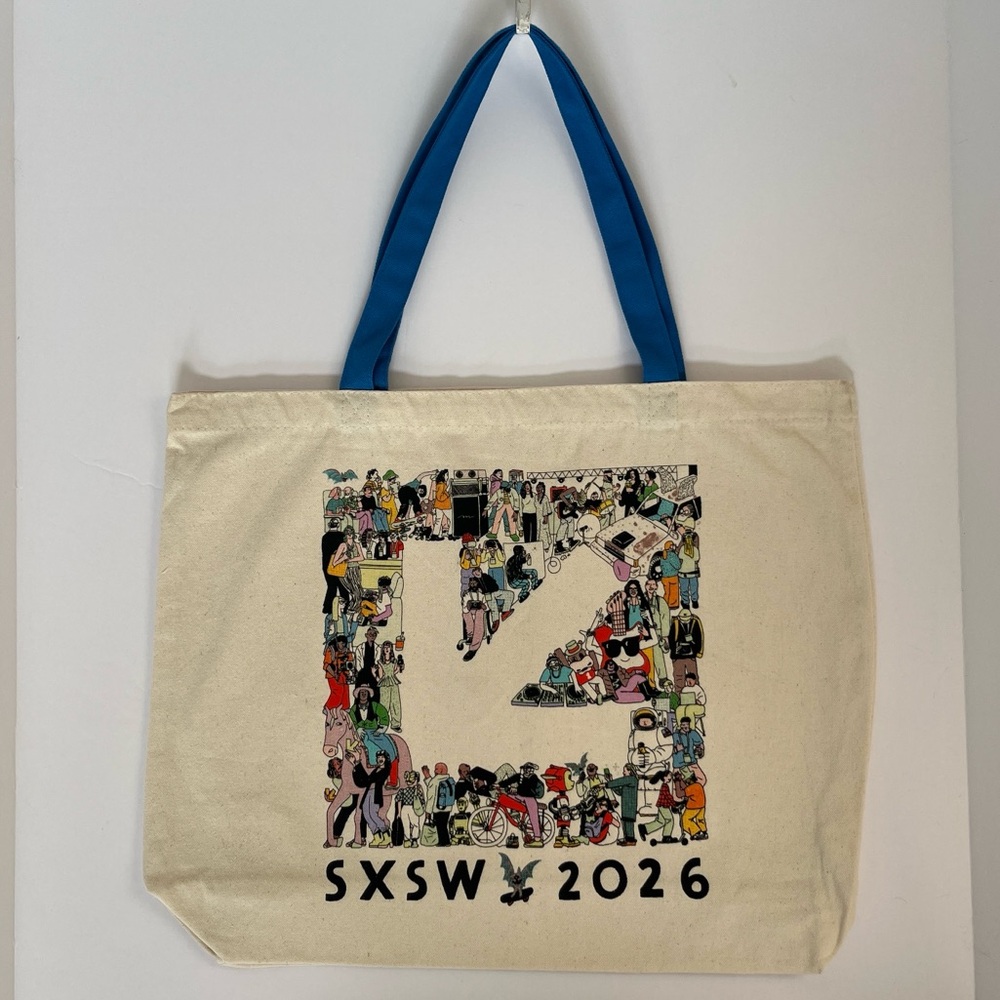 SXSW 2026 Limited Edition Canvas Tote Bag | NEW